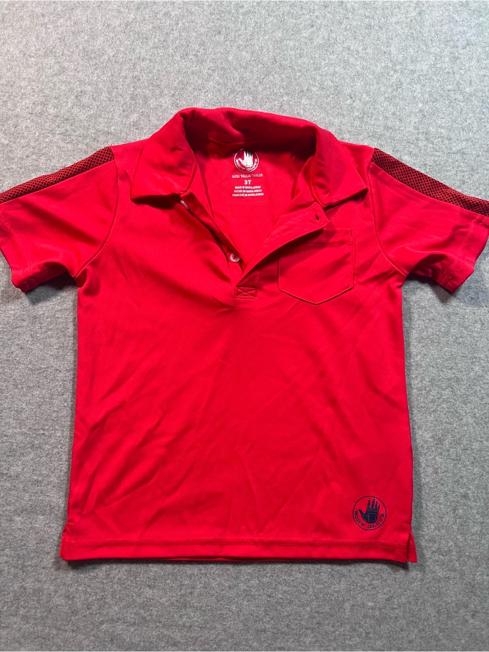 Body Glove Red Polo Shirt for Kids